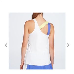 NWT Prince tank top with neon cross straps
